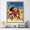 Disney Diamond Painting Cartoon The Incredibles Super Family Episode h Handmade DIY Cross Stitch 5D Full Diamond Mosaic Home Room Decoration