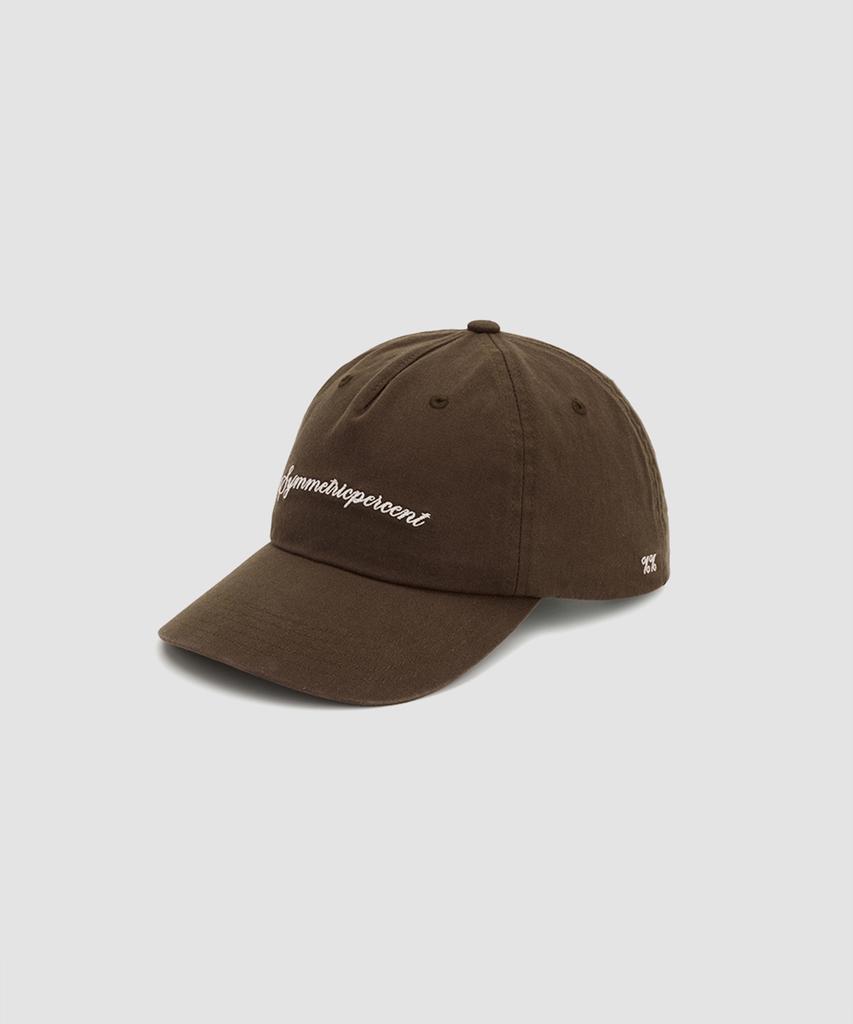 Simeteuligpeosenteu Logo Lettering Cap / Brown