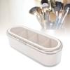 Clear Makeup Brush Holder   with   Lid for Dust   Beauty Sponge Storage Makeup Brush Holder