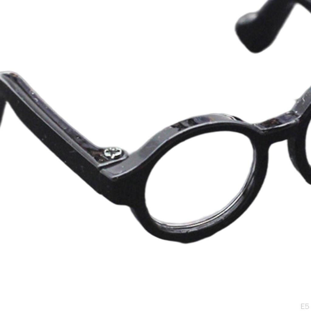 Dress up Birthday Gift Doll Decor Props Plastic Protable Accessories Sunglasses 4.5cm Girls toy