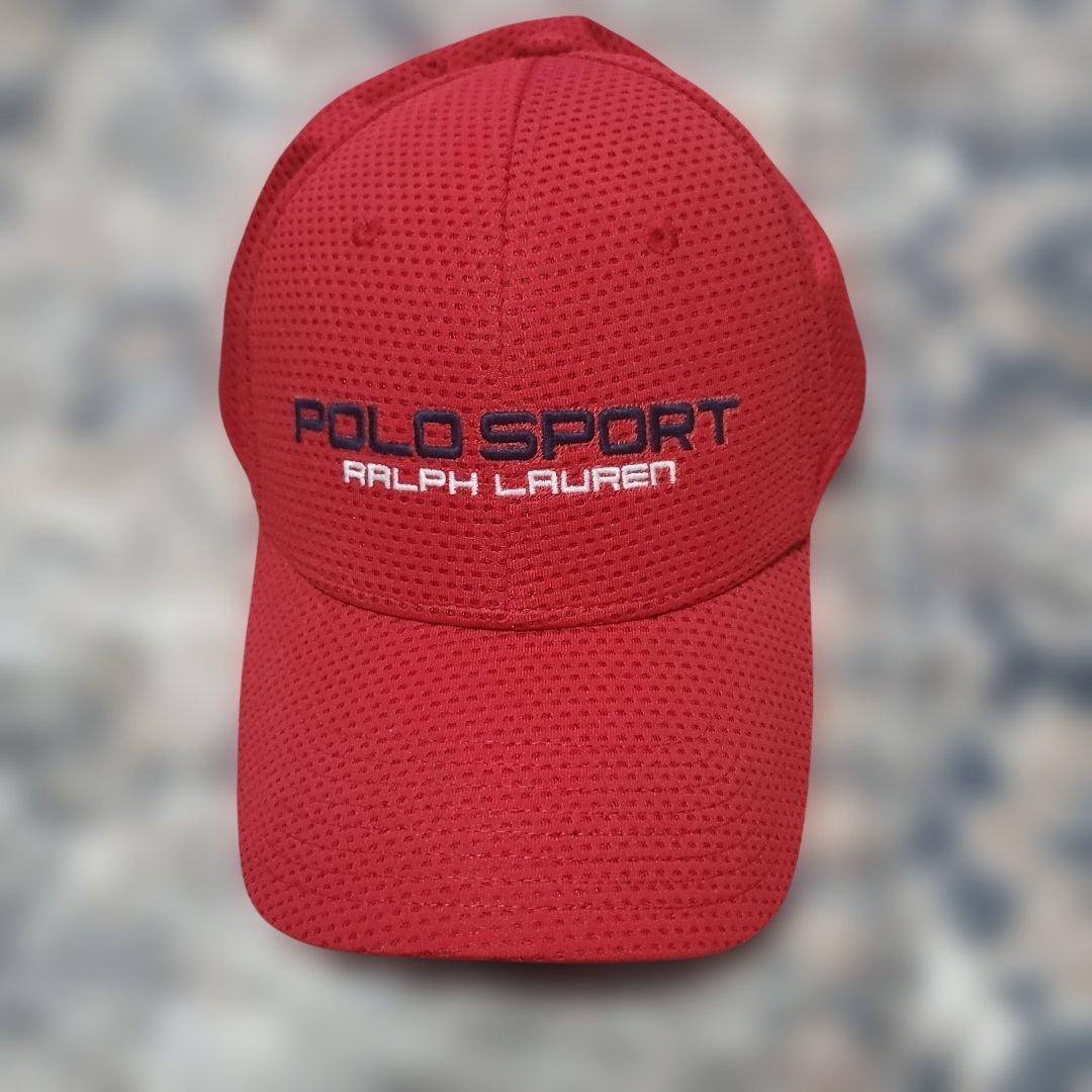 Used POLO SPORT Ralph Lauren Cap Red S/M