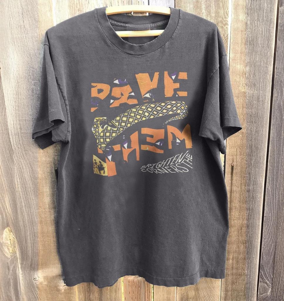 HOT! Pavement Brighten the Corners Indie Band Charcoal T-shirt