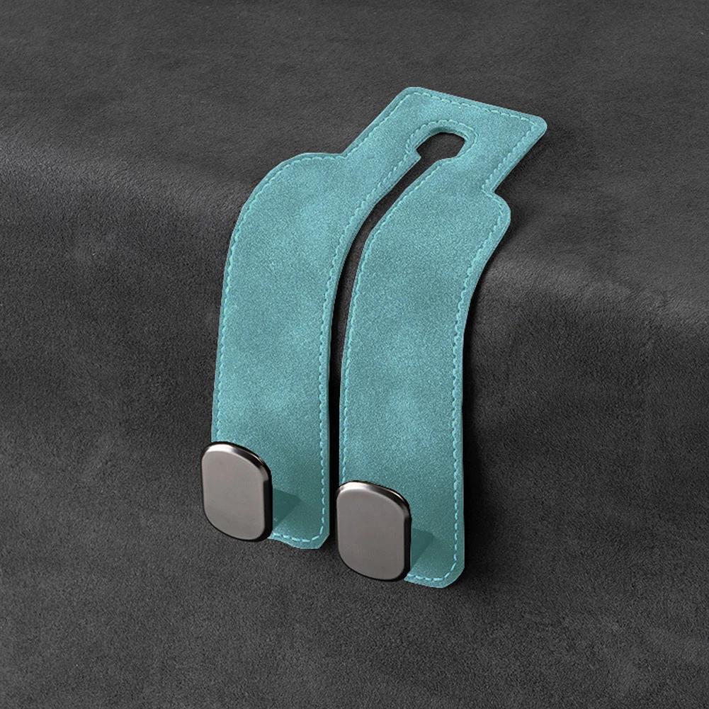 2-in-1-Autohaken für die Rücksitzlehne im Auto, Kopfstützen-Aufhänger-Clip, universeller Doppelhakenhalter, Aufbewahrung, Auto-Innenausstattung