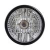 Universal 6.3'' Motorcycle Turn Signals Headlight Amber Light Bike H4 35W