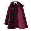 Middle-aged Women's New Grandma Winter Mink Coat Cotton-padded Mother Women's Fleece Coat Thickened Old Lady