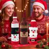 3Pcs Christmas Santa Claus Snowman Elk Wine Bottle Set Merry Christmas Decorations 2025 Navidad Natal Xmas Gifts New Year 2026
