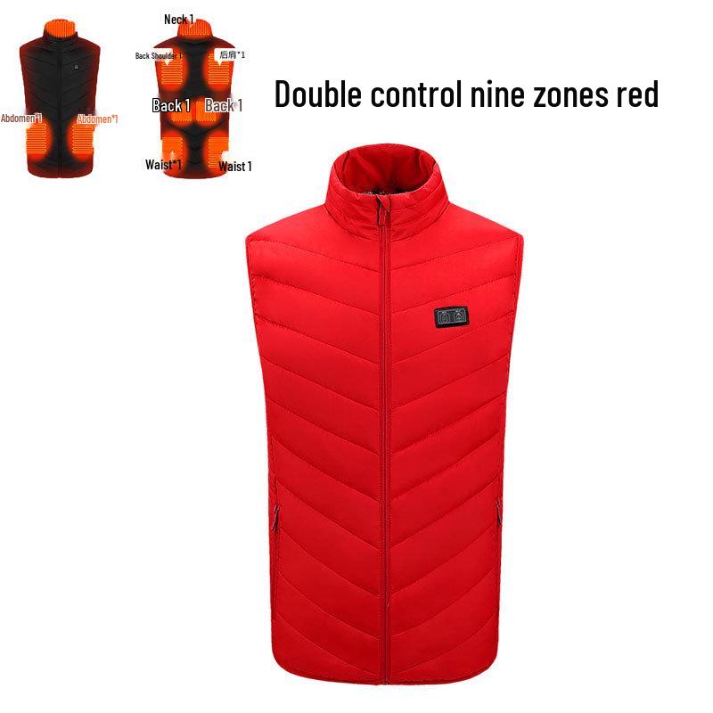 Smart USB Heated Vest for Autumn and Winter - Multi-Zone Temperature Control