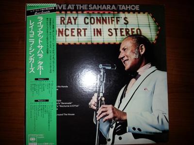 LP Record RAY CONNIFF - Concert In Stereo (Live At The Saha SOPW1516 CBS SONY 1970 Japan Jazz Used