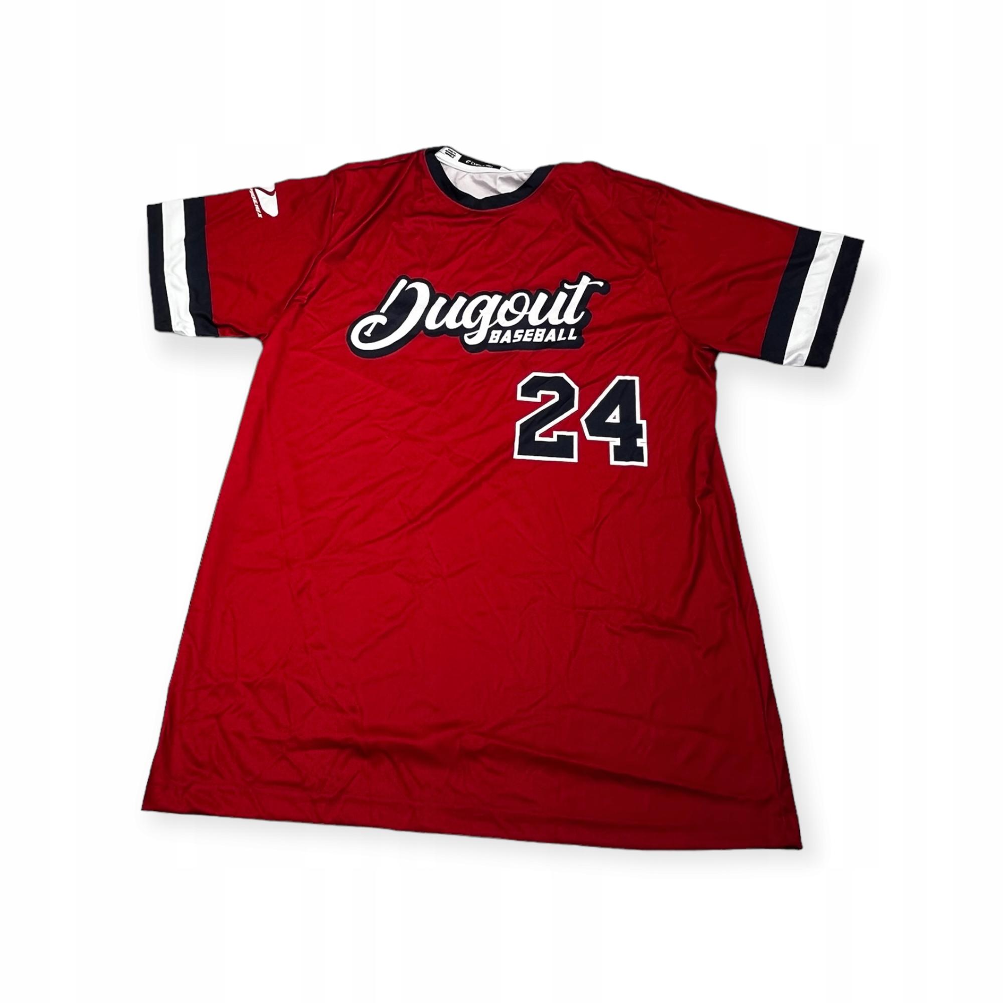

Bluzka męska na krótki rękaw CHAMPRO DUGOUT BASEBALL 24 L