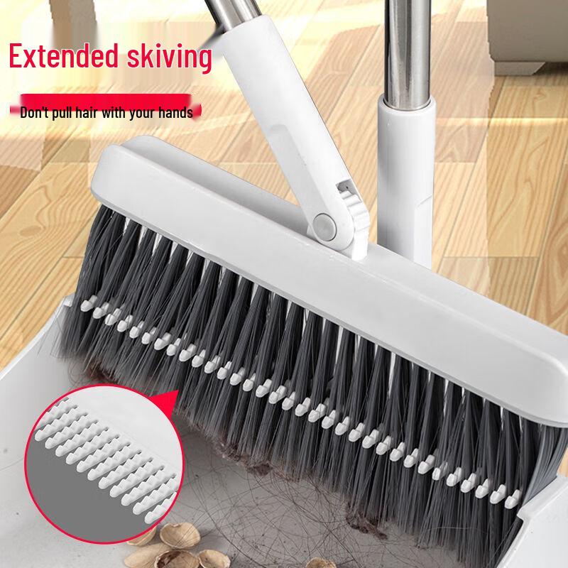 Household Foldable Broom & Dustpan Set