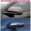 For Honda HR-V HRV VEZEL 2014 2015 2016 2017 2018  ABS Chrome Side Rearview Mirror Decoration Strip Cover Trim Accessorios