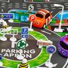 56Pcs/Set Eye-catching Compact Premium Wide Application Road Traffic Sign Kit Children Toy