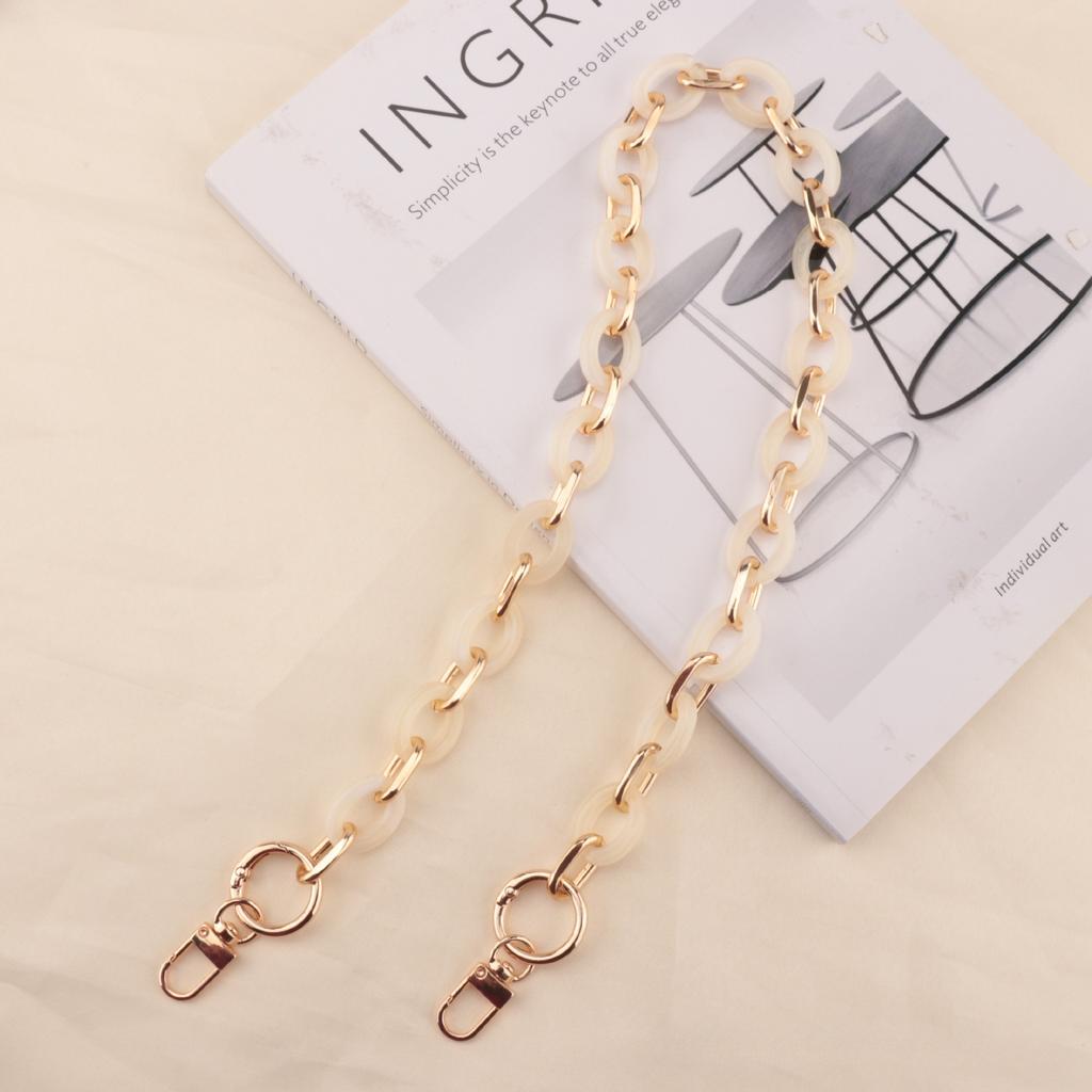 New Acrylic Bag Chain Niche Versatile Foreign Style Messenger Bag Fashionable Retro Transformation Replacement Bag Chain