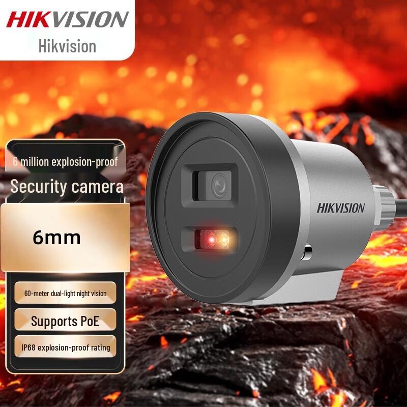 

Hikvision 6MP HD Explosion-Proof Surveillance Camera CN plug (adapter included)