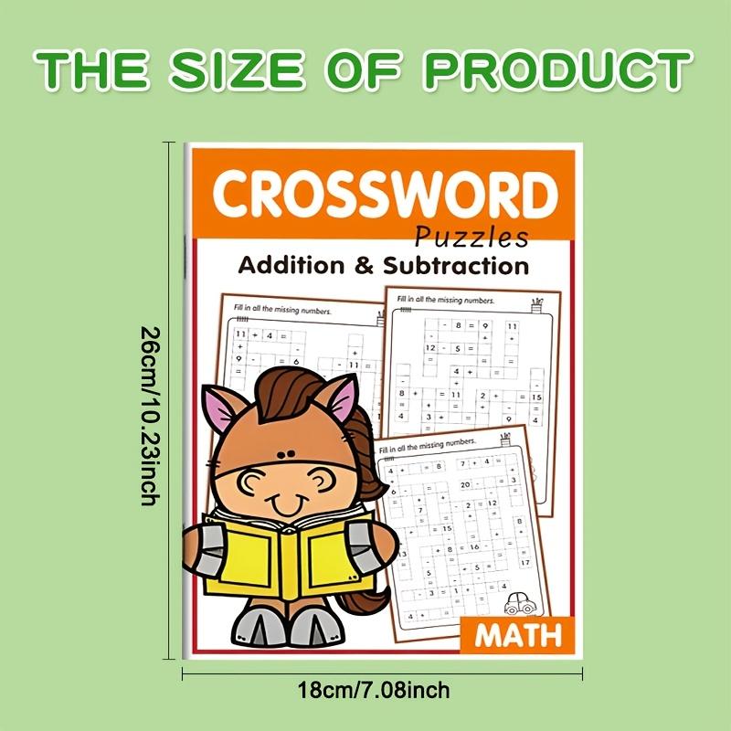 Non-Toxic Kids Math Exercise Book Addition Subtraction Early Learning Educational Gift