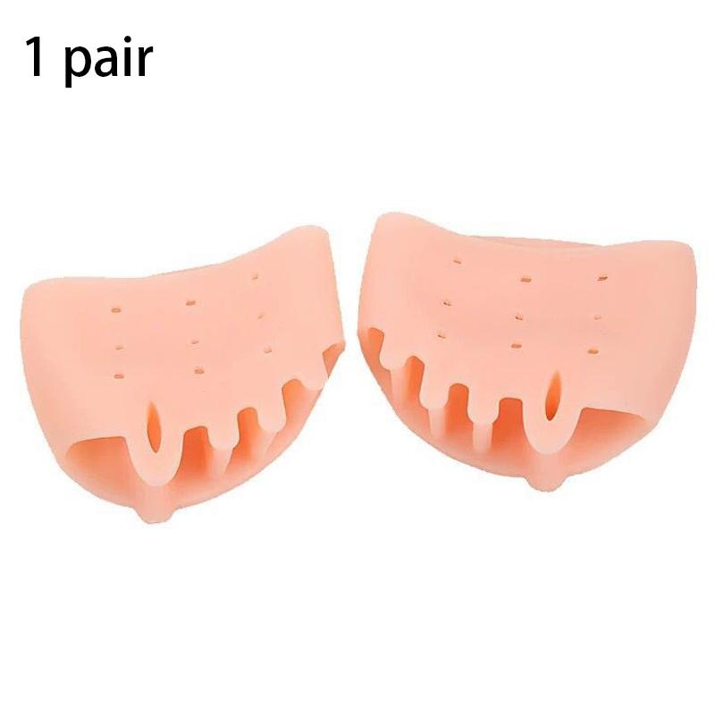 

Forefoot Pads Shoe Pad Silicone Insoles Orthopedic Comfortable Pain Relief Shoe Insoles Women Toe Separator Foot Care Cushion