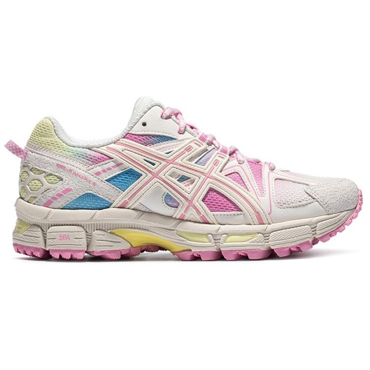 Asics Scarpe da Trail Running Gel-Kahana 8 Comode con Lacci Ammortizzate Traspiranti Resistenti Basse Donna Sneaker Beige 1012A978-100