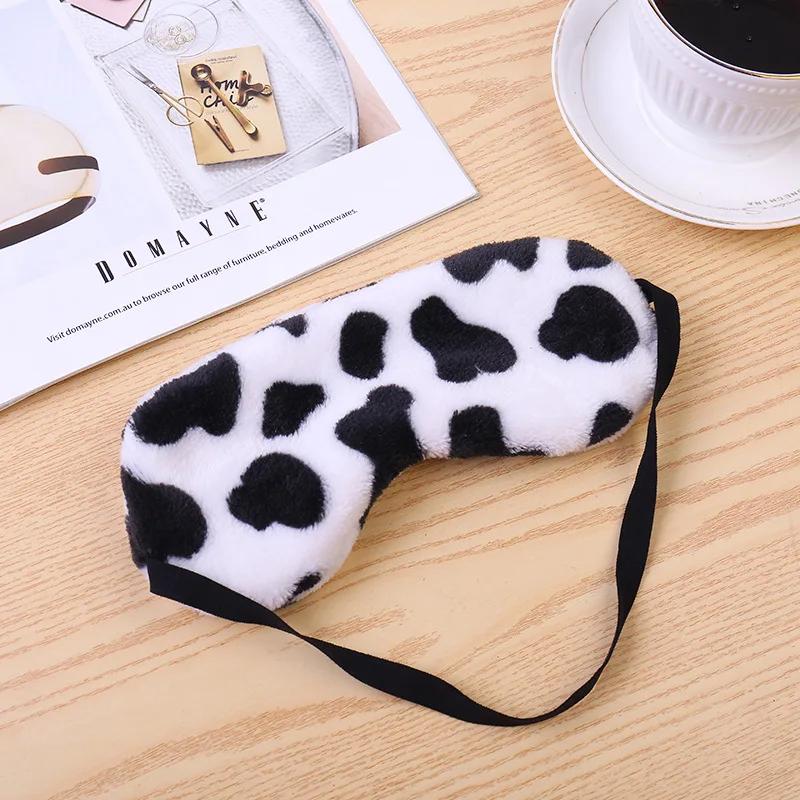 Durable And Safe Sleeping Mask Sleeping Blindfold Soft Plush Eye Masks Cute Love Cloud Eye Cover Plush Mask Eyepatch Nap Health Eye Cover