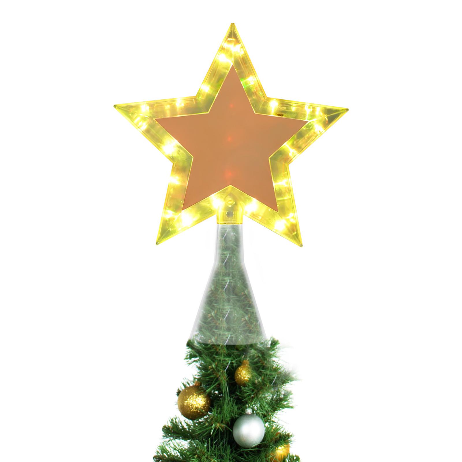 

Christmas Star Tree Topper with LED Lights Christmas Tree Ornament Christmas Tree Top Star Decoration for Christmas Tree Decor China Mainland