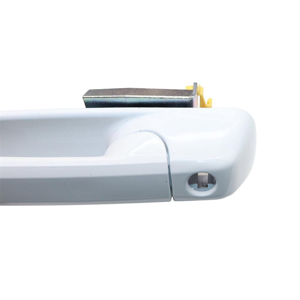 4x Car Bright White For 2019-2021 Dodge Ram 1500,2500,3500 Painted Door Handles