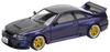 POP RACE Scale R33 Midnight Purple Finished Product PR640256 1/64 GT-R