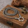 Men's Dragon Bone Chain Necklace - Minimalist Snake Bone Chain Weaving Pendant, Minimalist Necklace, Durable Chain