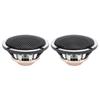2PCS 3 Inch Car Midrange Speaker DC12V 15W 4 Ohms Clear Stereo Sound Door Speakers for Trucks