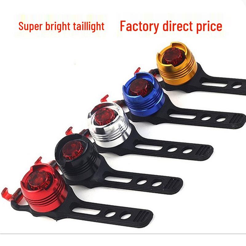 Ruby Taillight Helmet Warning Light for Mountain Bikes