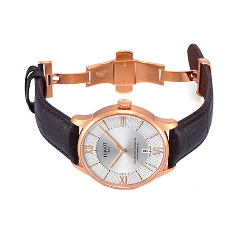 Tissot Collezione Tourelles Movimento Meccanico Resistente all'Acqua Per l'Uso Quotidiano Orologi da Uomo Orologio 42mm T099.407.36.038.00