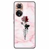 For Honor 50 Case Marble Tempered Glass Back Cover Hard Case For Huawei Honor 50 Pro Phone Cases NTH-AN00 NTH-NX9 Fundas Coque