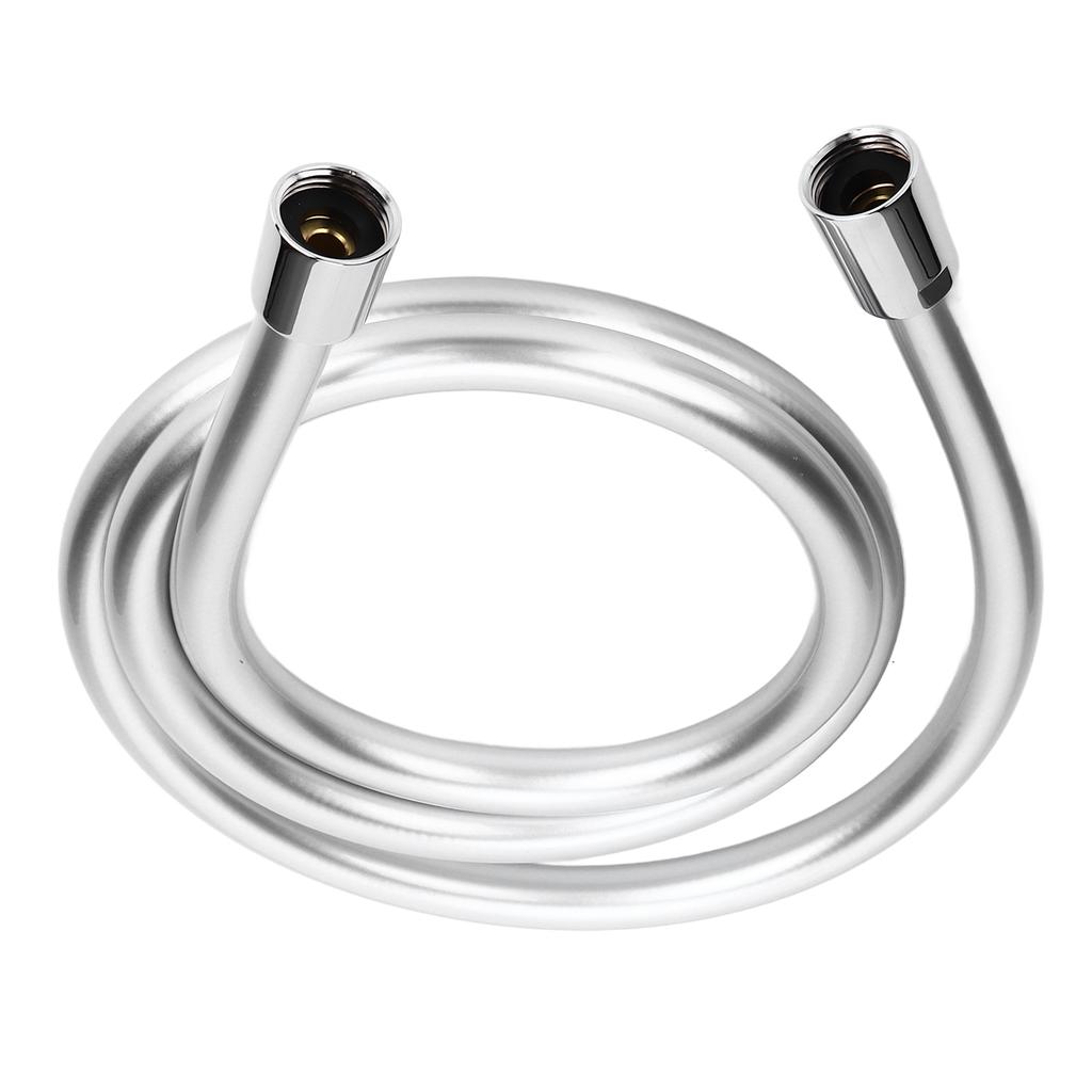 Shower Head High Pressure Hose PVC Shower Tube Anti Explosion with G1/2 Thread for Household