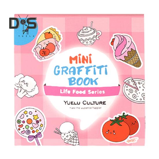 Kids Doodle Book Kids 5 Themes 50 Pictures Stimulate Imagination Portable Mini Graffiti Book with Simple Patterns