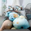 Soft Easter Eggs Print Duvet Cover Happy Easter Cartoon Rabbit Toddler Bedding Sets Twin King Queen Size Microfiber Quilt Cover