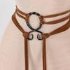 Victorian Nordiac Belt For Renaissances Event Cosplay Costume Accessories Rope Belt for Theme Party Dressingup Accessory