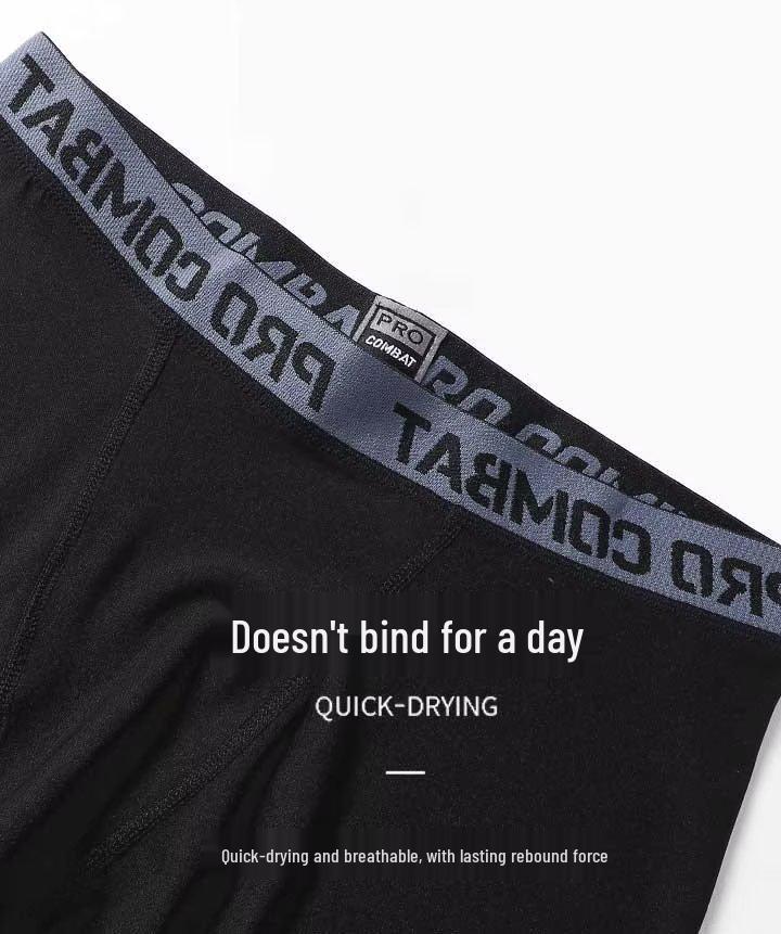 Men's Quick-Dry Fitness Tights and Sports Suit for Running and Basketball Training