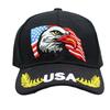 Unisex Baseballkappe 3D USA Adler Stickerei Kappe Herren und Damen Outdoor Sport Hüte