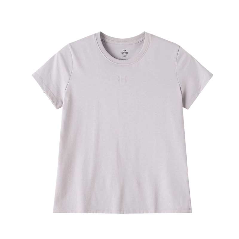 Under Armour Solid Color Breathable Short Sleeve T-Shirt Women tops 1387316-009/XYY202605288/37002
