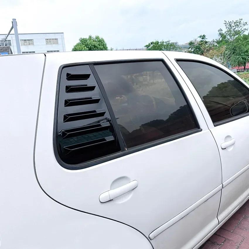 Car Body Kit Rear For VW Golf MK7 7.5 2013-2019 Rear Side Window Louvers Air Vent Scoop Shades Sticker Car Interior Accessories