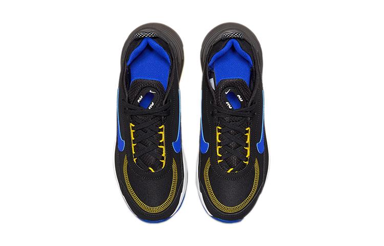 Nike Air Max 2090 Niedrige Laufschuhe für Kinder Schwarz Blau Gelb Jugendliche DH9738-005
