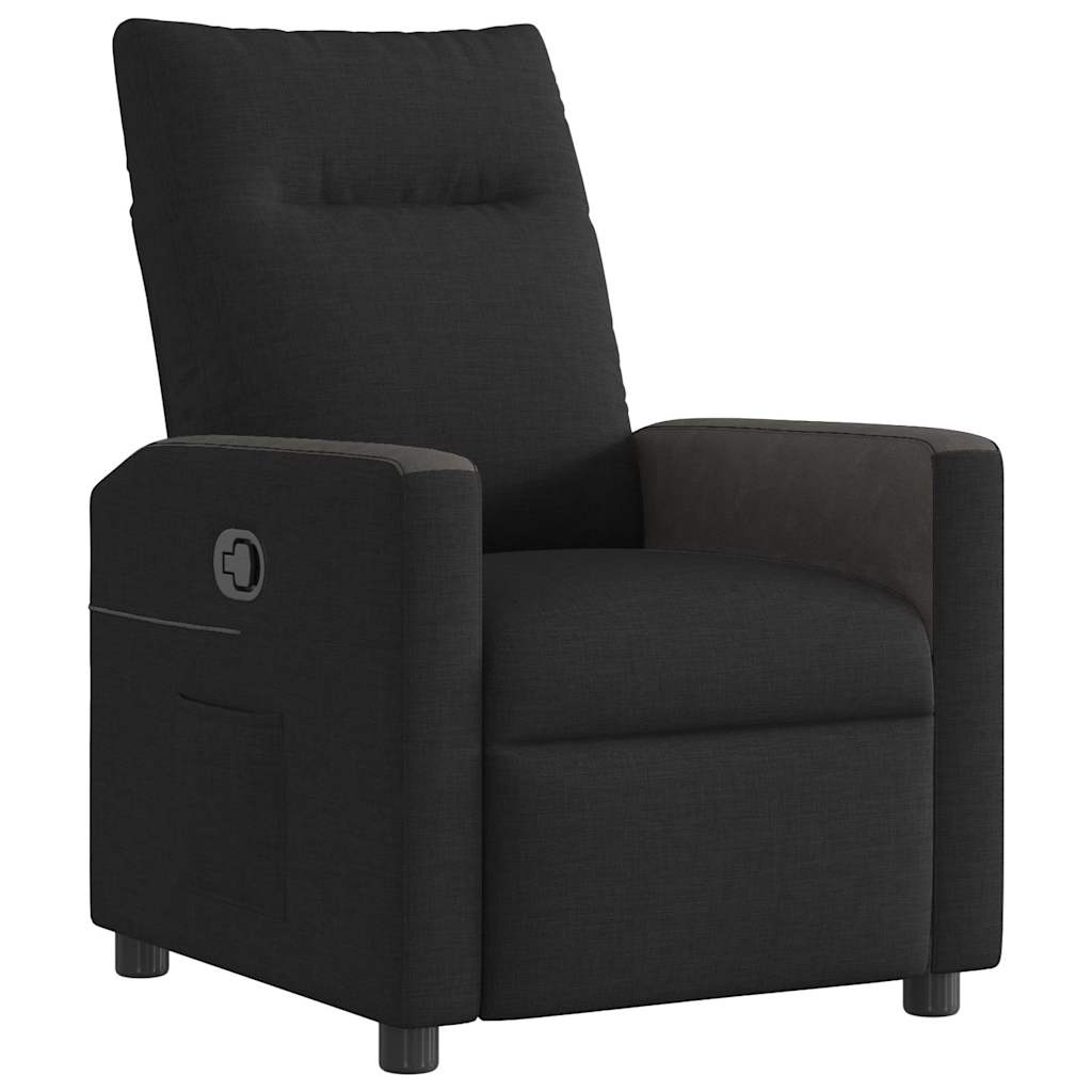 Relax Chair Black Fabric