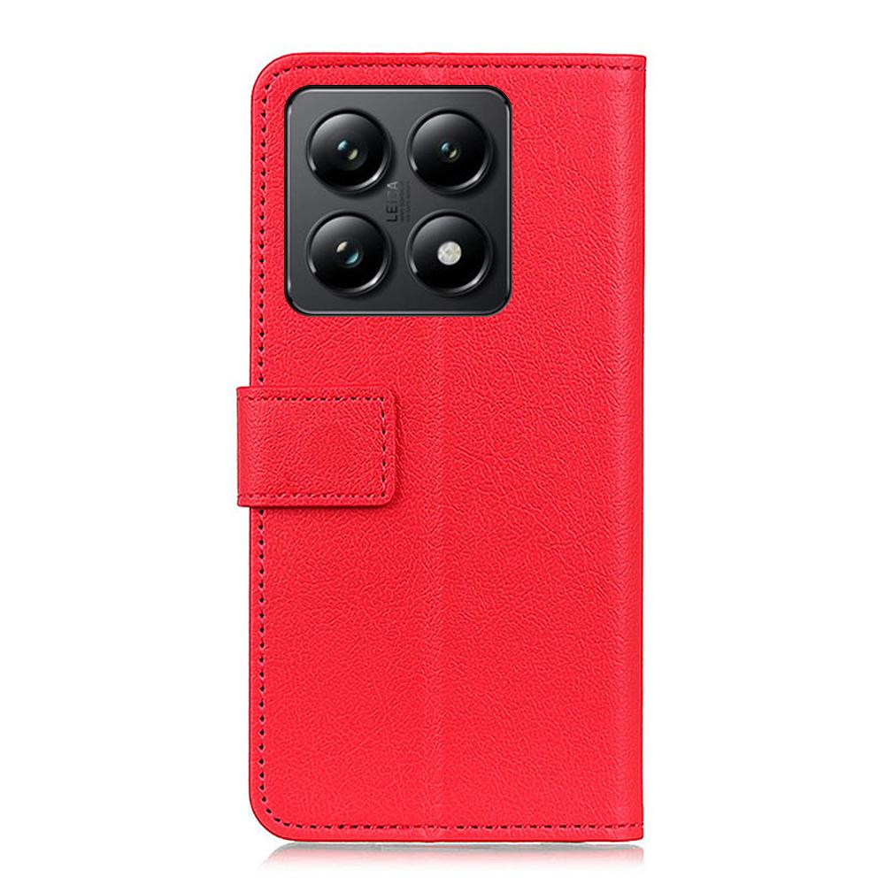 For Xiaomi 14T Case PU Leather Stand Wallet Phone Cover