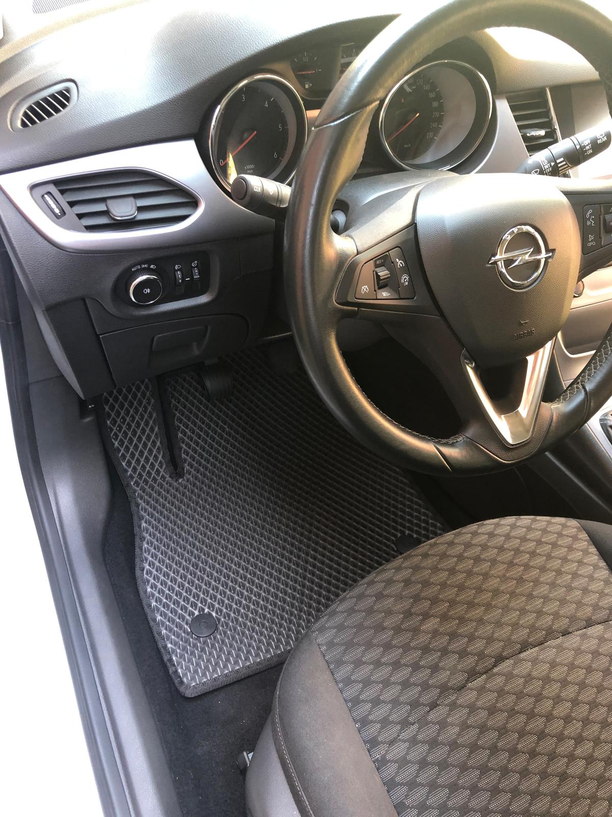 

Килимки EVA (чорні) для Opel Astra K 2016-2021 рр.