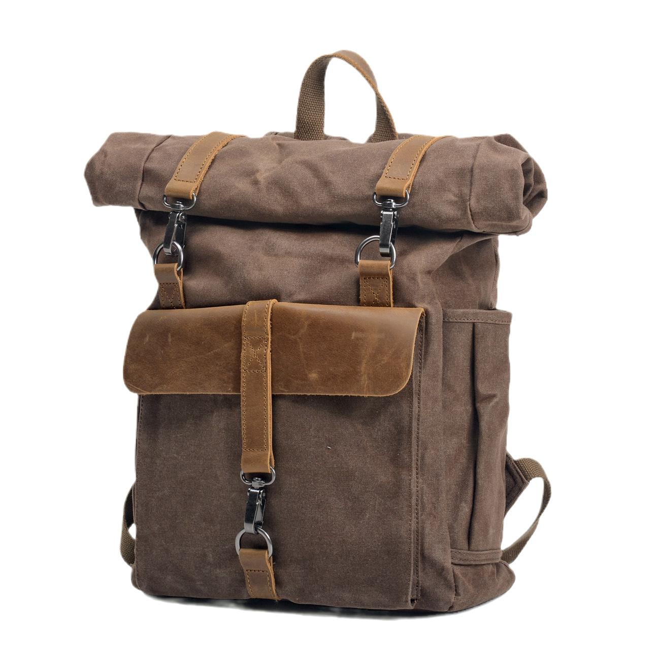 Mountaineering Backpack, Outdoor Leisure Computer Backpack, Unisex Sports Backpack, Large-capacity Vintage Hiking and Climbing T