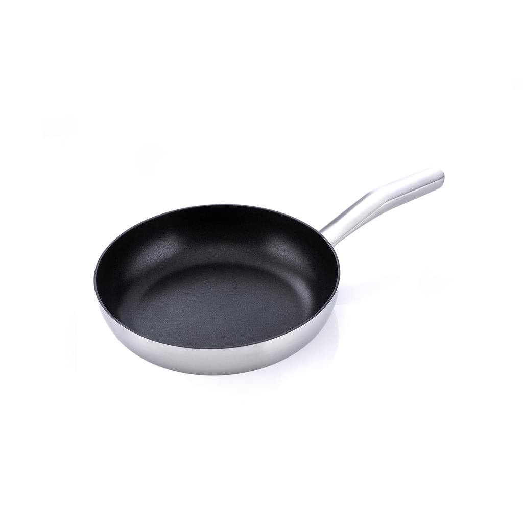 MasterPRO by ALESSI BONES MasterPRO by Alessi Frying Pan 24cm IH Gas Fire Compatible Oven Cooking Non-stick BGMP-2212