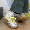 Trendy cool straps black dad shoes for women 2025 autumn new outdoor mesh breathable casual sports shoes for women