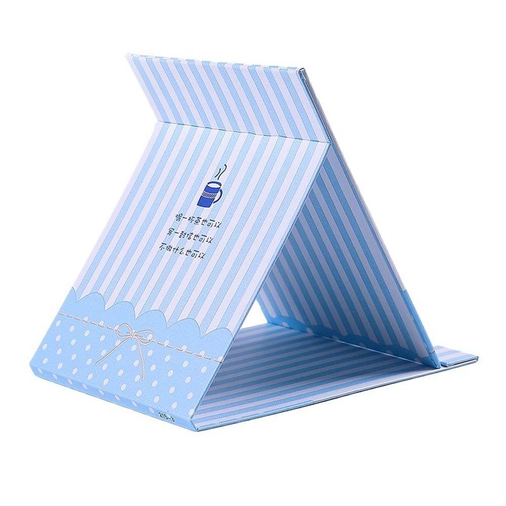 

Folding Fold Makeup Mirror Compact Cosmetic Mirror Vanity Mirror Desktop Stand Mirror Unisex