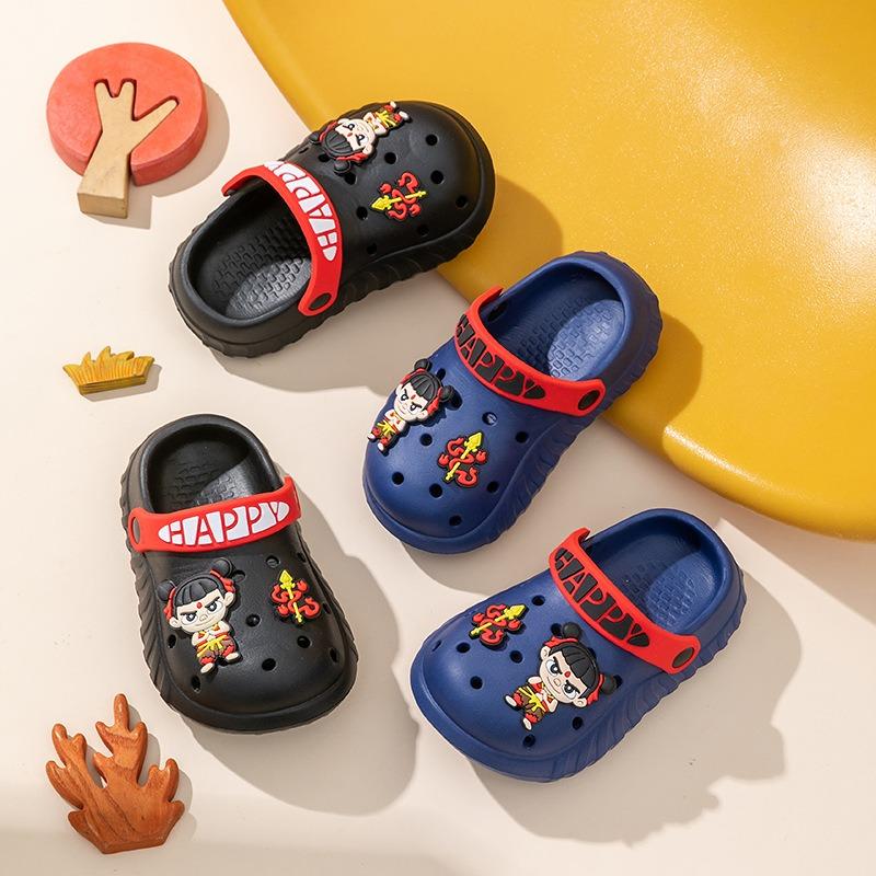 Kids' Clogs | Summer Indoor Anti-Slip Closed-Toe Sandals for Older Children