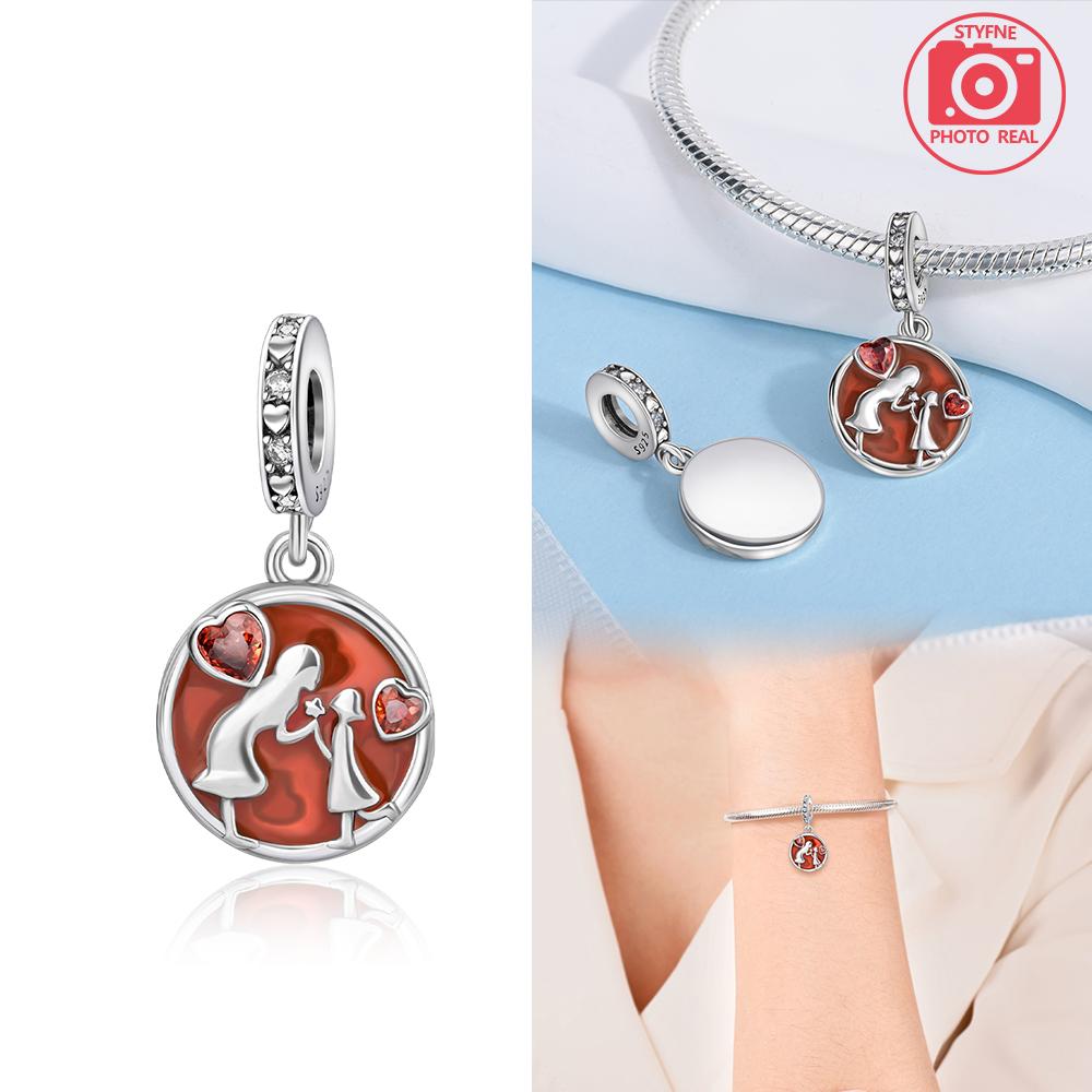 Charms Plata Kimono Girl Pendant Copper Colors For Charms Copper Colors Original Bracelet For Jewelry Making