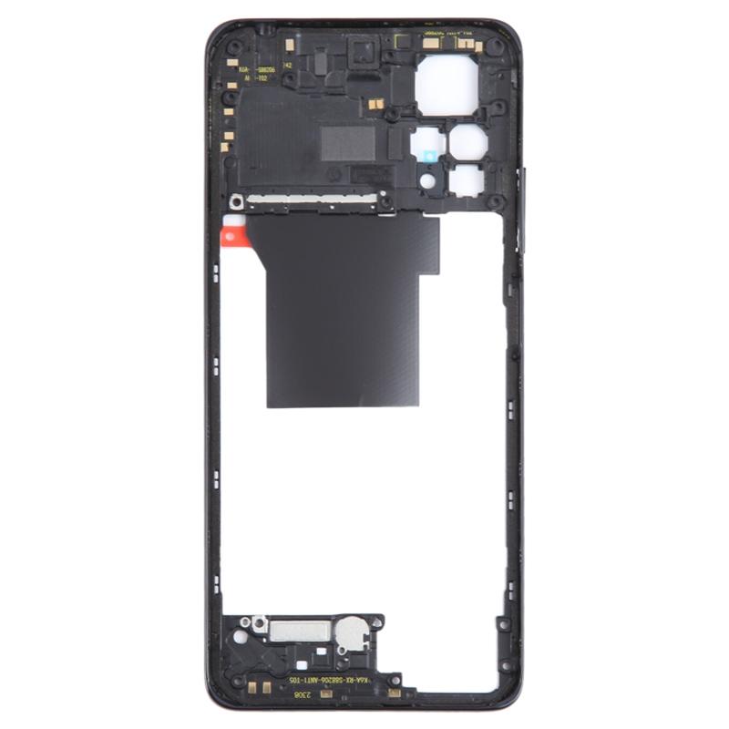 

For Xiaomi Redmi Note 12 Pro 4G Middle Housing Plate Frame Part (without Logo) Black