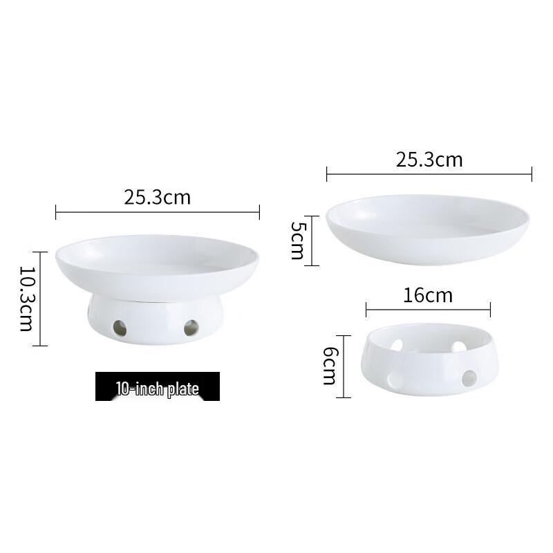 

Ceramic Round Dry Pot Warming Dish